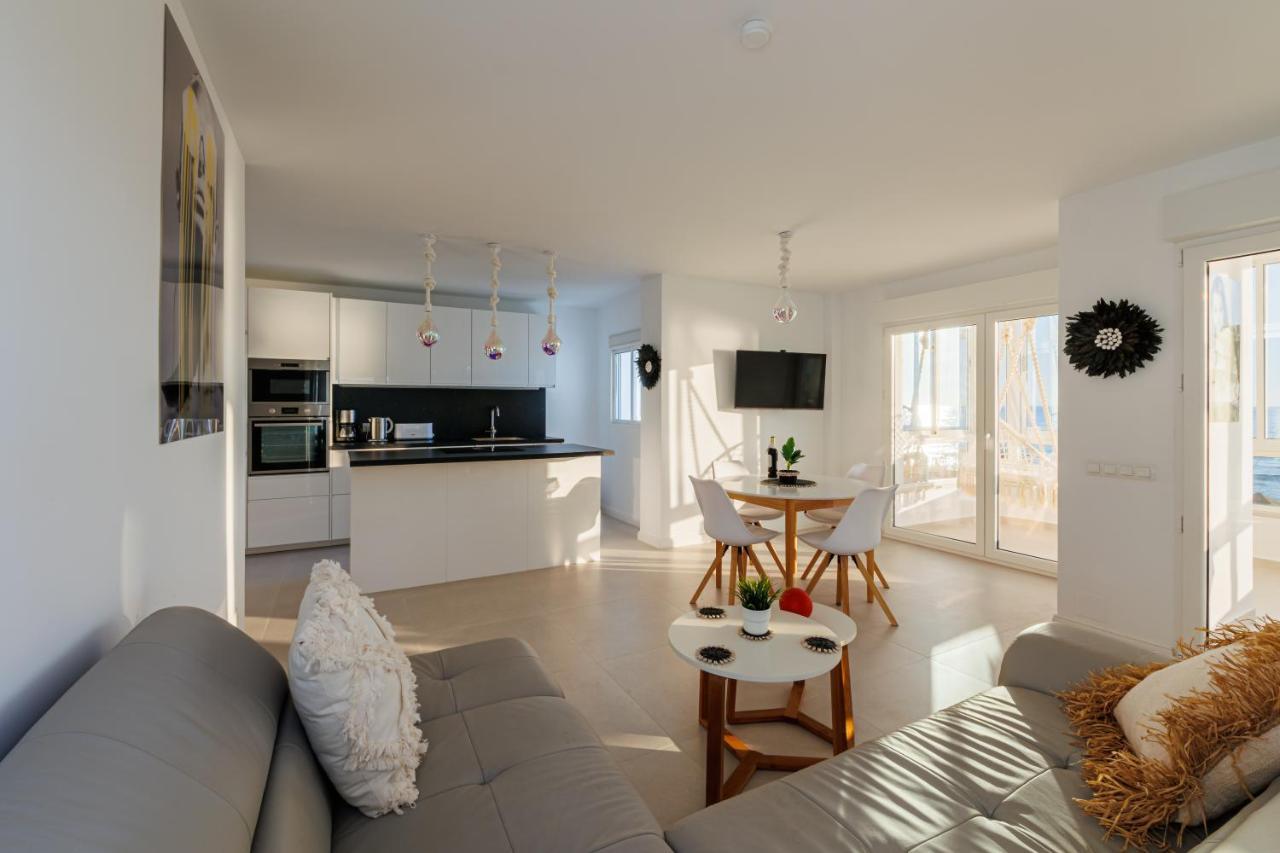 Laguna Beach Wohnung mit freiem Meerblick Torrox Exterior foto